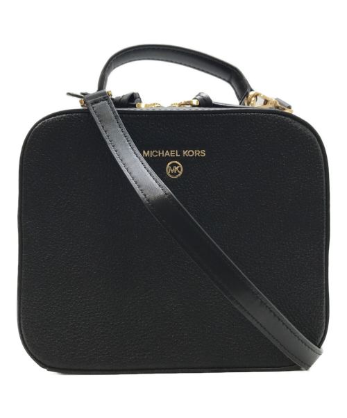 MICHAEL KORS（マイケル・コース）MICHAEL KORS (マイケルコース) ショルダーバッグ ブラックの古着・服飾アイテム