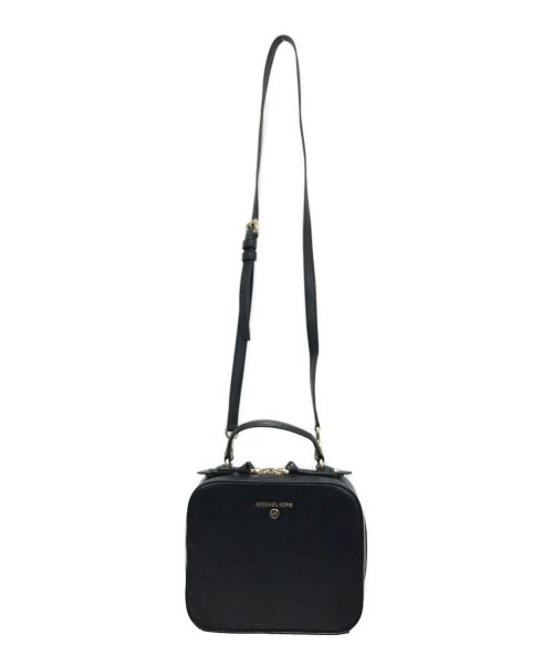 MICHAEL KORS（マイケル・コース）MICHAEL KORS (マイケルコース) ショルダーバッグ ブラックの古着・服飾アイテム