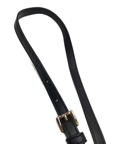 MICHAEL KORS（マイケル・コース）MICHAEL KORS (マイケルコース) ショルダーバッグ ブラックの古着・服飾アイテム