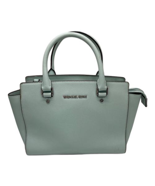 MICHAEL KORS（マイケル・コース）MICHAEL KORS (マイケル・コース) セルマ 2WAYショルダーバッグ グレーの古着・服飾アイテム