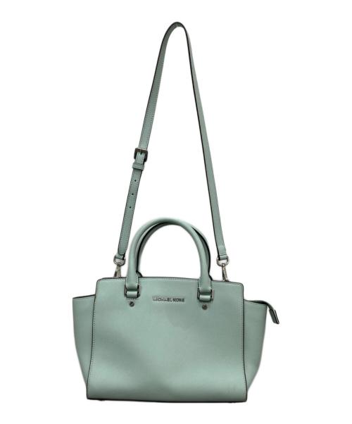 MICHAEL KORS（マイケル・コース）MICHAEL KORS (マイケル・コース) セルマ 2WAYショルダーバッグ グレーの古着・服飾アイテム