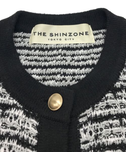 Shinzone（シンゾーン）Shinzone (シンゾーン) TWEED KNIT CD グレー サイズ:FOの古着・服飾アイテム