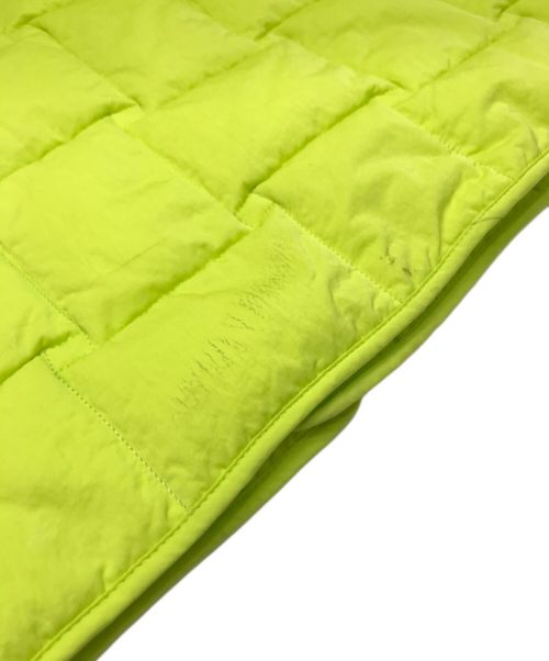 BOTTEGA VENETA（ボッテガベネタ）BOTTEGA VENETA (ボッテガベネタ) イントレチャートダウンベスト イエロー サイズ:Mの古着・服飾アイテム