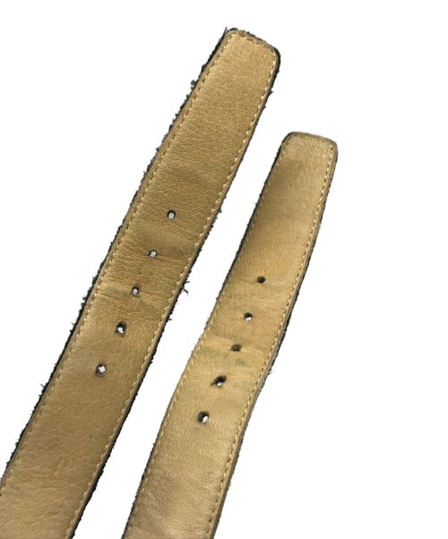 MM6 Maison Margiela（エムエムシックスメゾンマルジェラ）MM6 Maison Margiela (エムエムシックス メゾンマルジェラ) デニムサンダル インディゴ サイズ:36の古着・服飾アイテム