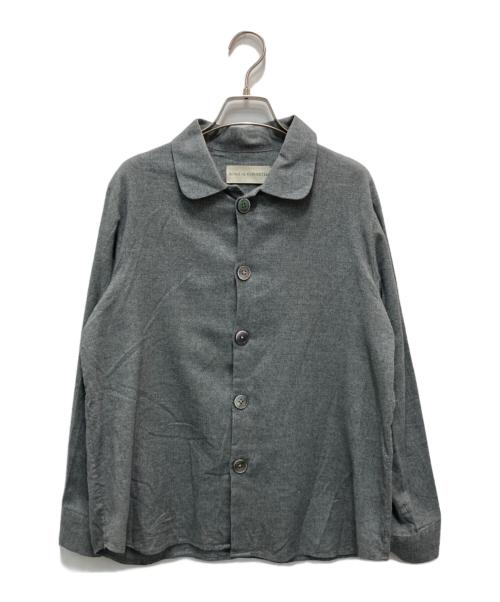 ECOLE DE CURIOSITES（エコール ド キュリオジテ）ECOLE DE CURIOSITES (エコール ド キュリオジテ) 長袖シャツ グレー サイズ:XLの古着・服飾アイテム