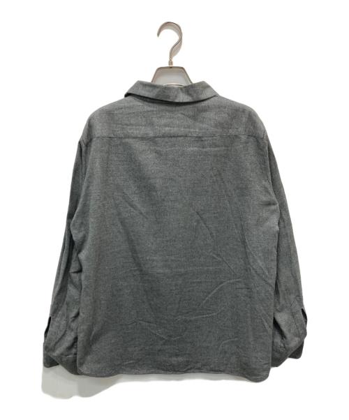 ECOLE DE CURIOSITES（エコール ド キュリオジテ）ECOLE DE CURIOSITES (エコール ド キュリオジテ) 長袖シャツ グレー サイズ:XLの古着・服飾アイテム