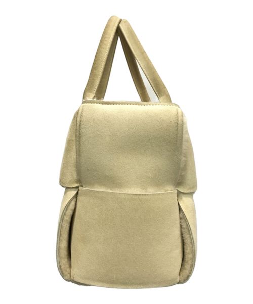 BOTTEGA VENETA（ボッテガベネタ）BOTTEGA VENETA (ボッテガベネタ) ザ アルコ スエードトートバッグ ベージュの古着・服飾アイテム