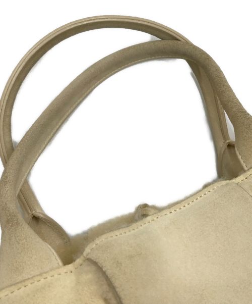 BOTTEGA VENETA（ボッテガベネタ）BOTTEGA VENETA (ボッテガベネタ) ザ アルコ スエードトートバッグ ベージュの古着・服飾アイテム