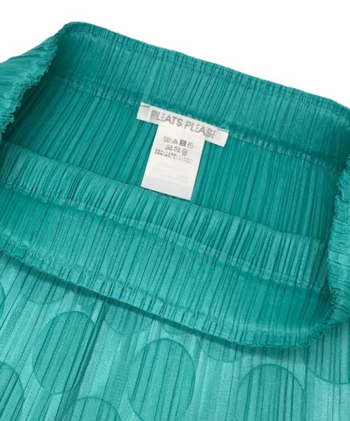 PLEATS PLEASE（プリーツプリーズ）PLEATS PLEASE (プリーツプリーズ) SODA POP グリーン サイズ:3の古着・服飾アイテム