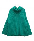 Kate Spadeケイトスペード）の古着「タートルネックニット」｜グリーン