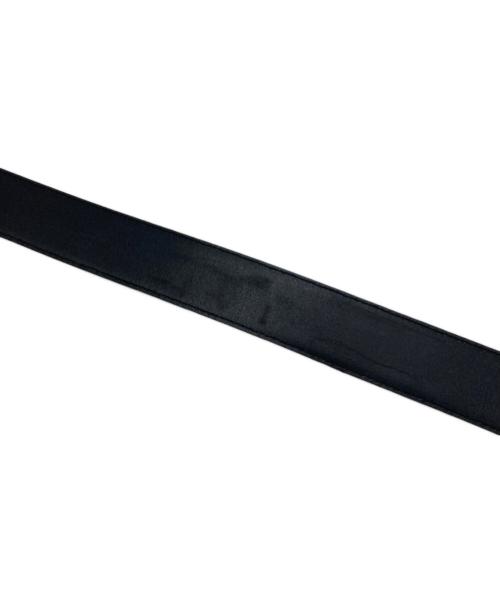 dunhill（ダンヒル）dunhill (ダンヒル) レザーベルト ブラック サイズ:44の古着・服飾アイテム