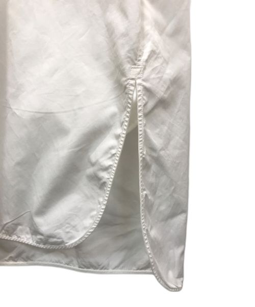 JIL SANDER（ジルサンダー）JIL SANDER (ジルサンダー) SUNDAY シャツワンピース ホワイト サイズ:32の古着・服飾アイテム