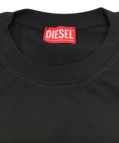 DIESEL（ディーゼル）DIESEL (ディーゼル) T-SHIRT `T-BOXT-Q14` ブラック サイズ:Sの古着・服飾アイテム
