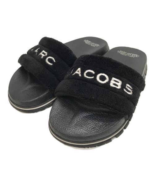 MARC JACOBS（マークジェイコブズ）MARC JACOBS (マークジェイコブス) Terry Slide サンダル ブラック サイズ:39の古着・服飾アイテム