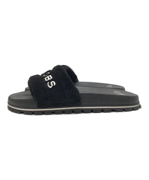 MARC JACOBS（マークジェイコブズ）MARC JACOBS (マークジェイコブス) Terry Slide サンダル ブラック サイズ:39の古着・服飾アイテム