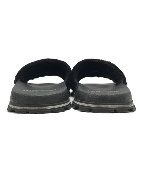 MARC JACOBS（マークジェイコブズ）MARC JACOBS (マークジェイコブス) Terry Slide サンダル ブラック サイズ:39の古着・服飾アイテム