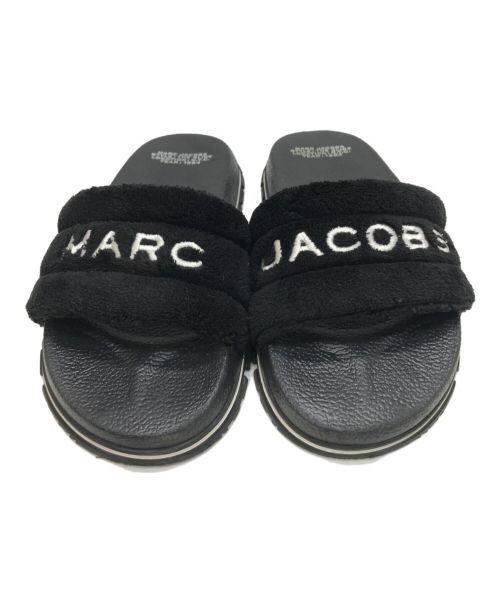 MARC JACOBS（マークジェイコブズ）MARC JACOBS (マークジェイコブス) Terry Slide サンダル ブラック サイズ:39の古着・服飾アイテム