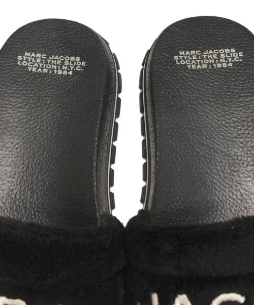 MARC JACOBS（マークジェイコブズ）MARC JACOBS (マークジェイコブス) Terry Slide サンダル ブラック サイズ:39の古着・服飾アイテム