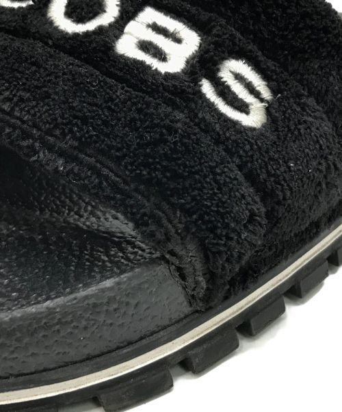MARC JACOBS（マークジェイコブズ）MARC JACOBS (マークジェイコブス) Terry Slide サンダル ブラック サイズ:39の古着・服飾アイテム
