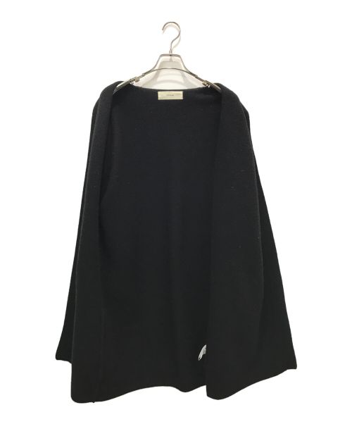 CYCLAS（シクラス）CYCLAS (シクラス) ウールミンクファーポケットカーディガン ブラック サイズ:Sの古着・服飾アイテム