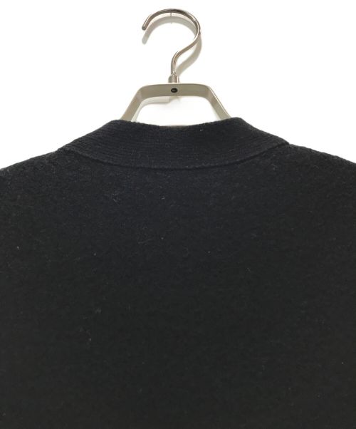 CYCLAS（シクラス）CYCLAS (シクラス) ウールミンクファーポケットカーディガン ブラック サイズ:Sの古着・服飾アイテム