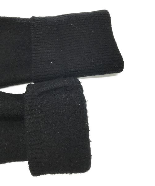 CYCLAS（シクラス）CYCLAS (シクラス) ウールミンクファーポケットカーディガン ブラック サイズ:Sの古着・服飾アイテム