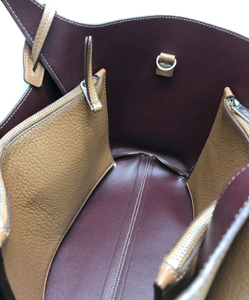 TOD'S（トッズ）TOD'S (トッズ) 2WAYバッグ レザーバッグ ミニ ブラウンの古着・服飾アイテム