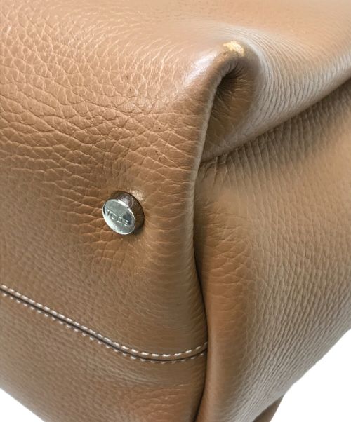 TOD'S（トッズ）TOD'S (トッズ) 2WAYバッグ レザーバッグ ミニ ブラウンの古着・服飾アイテム
