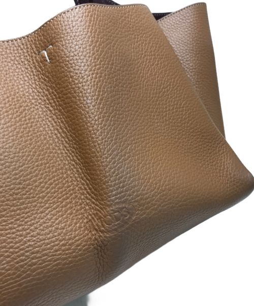 TOD'S（トッズ）TOD'S (トッズ) 2WAYバッグ レザーバッグ ミニ ブラウンの古着・服飾アイテム