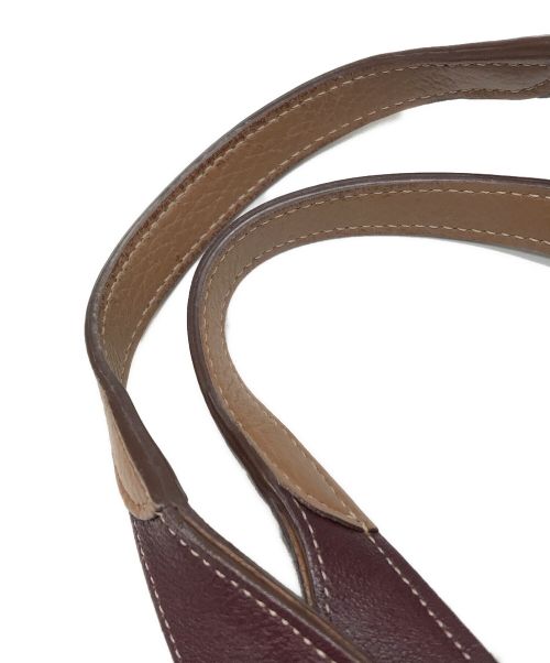 TOD'S（トッズ）TOD'S (トッズ) 2WAYバッグ レザーバッグ ミニ ブラウンの古着・服飾アイテム