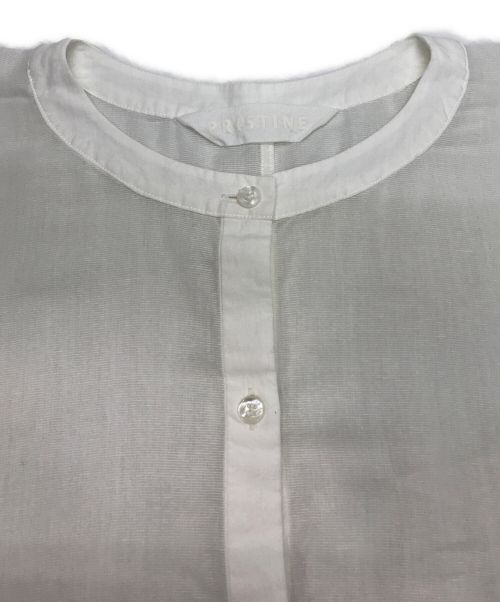 PRISTINE（プリスティン）PRISTINE (プリスティン) オーガニックコットンドルマンブラウス ホワイト サイズ:Mの古着・服飾アイテム