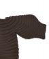中古・古着 PLEATS PLEASE ISSEY MIYAKE (プリーツプリーズ イッセイミヤケ) MUSHROOM KNITワンピース ブラウン サイズ:不明：45000円