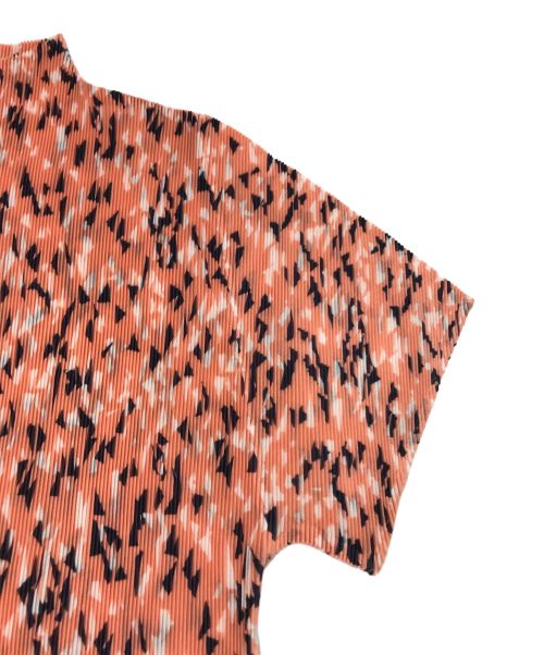 PLEATS PLEASE ISSEY MIYAKE（プリーツプリーズ イッセイミヤケ）PLEATS PLEASE ISSEY MIYAKE (プリーツプリーズ イッセイミヤケ) SPRINKLE MIST オレンジ サイズ:3の古着・服飾アイテム
