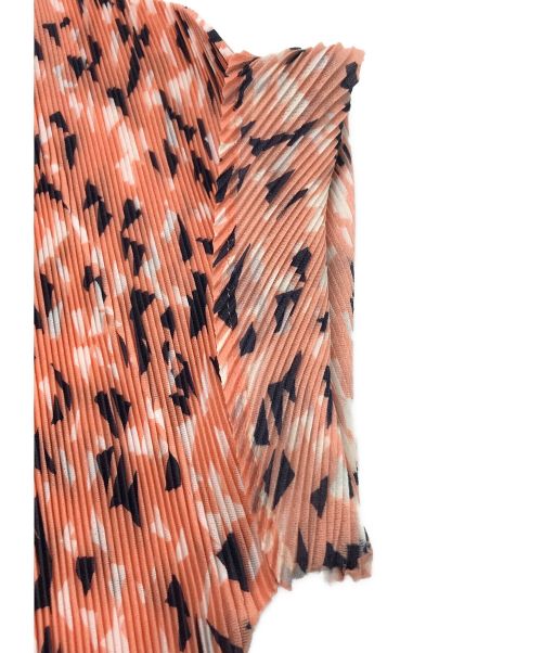 PLEATS PLEASE ISSEY MIYAKE（プリーツプリーズ イッセイミヤケ）PLEATS PLEASE ISSEY MIYAKE (プリーツプリーズ イッセイミヤケ) SPRINKLE MIST オレンジ サイズ:3の古着・服飾アイテム