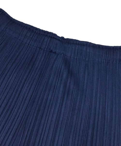 PLEATS PLEASE ISSEY MIYAKE（プリーツプリーズ イッセイミヤケ）PLEATS PLEASE ISSEY MIYAKE (プリーツプリーズ イッセイミヤケ) MONTHLY COLORS : JUNE PANTS ネイビー サイズ:3の古着・服飾アイテム