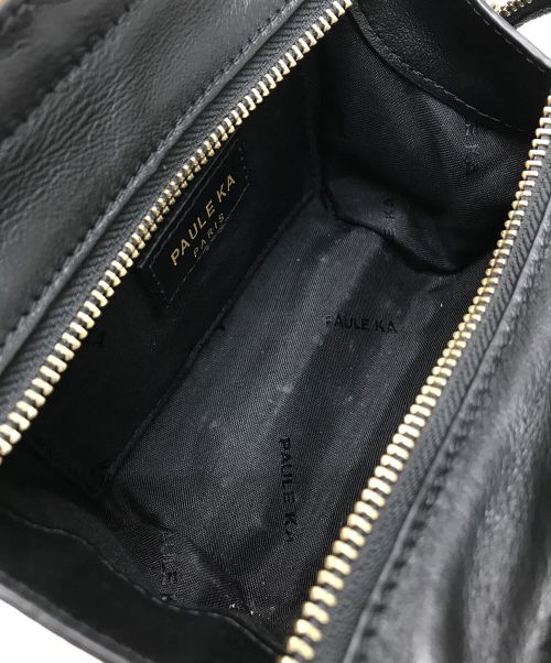 PAULE KA（ポールカ）PAULE KA (ポールカ) ショルダーカゴバッグ ベージュの古着・服飾アイテム