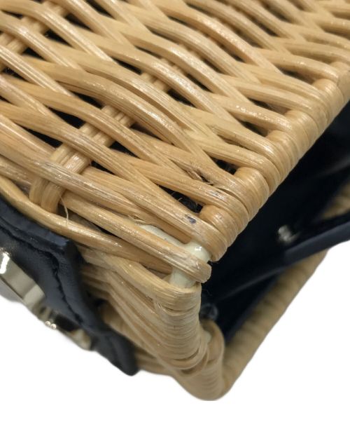 PAULE KA（ポールカ）PAULE KA (ポールカ) ショルダーカゴバッグ ベージュの古着・服飾アイテム