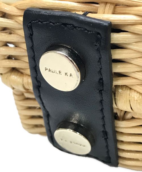 PAULE KA（ポールカ）PAULE KA (ポールカ) ショルダーカゴバッグ ベージュの古着・服飾アイテム