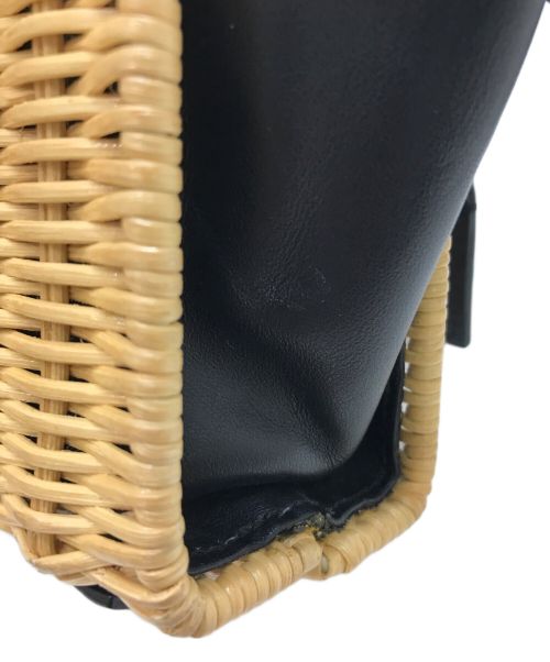 PAULE KA（ポールカ）PAULE KA (ポールカ) ショルダーカゴバッグ ベージュの古着・服飾アイテム