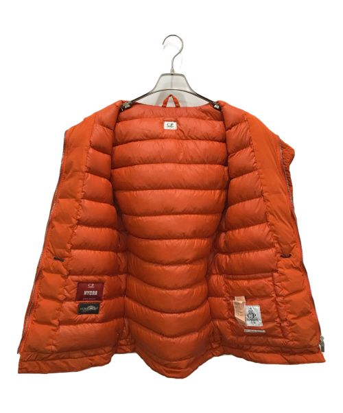 C.P COMPANY（シーピーカンパニー）C.P COMPANY (シーピーカンパニー) Garment Dyed Nycra Goggle Jacket オレンジ サイズ:44の古着・服飾アイテム