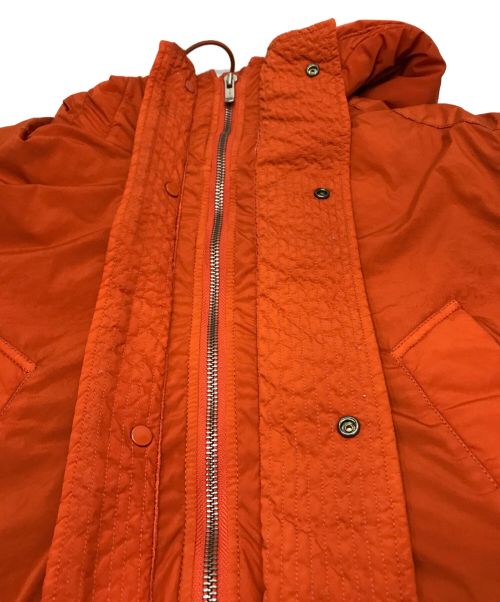 C.P COMPANY（シーピーカンパニー）C.P COMPANY (シーピーカンパニー) Garment Dyed Nycra Goggle Jacket オレンジ サイズ:44の古着・服飾アイテム
