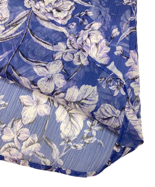 ANAYI（アナイ）ANAYI (アナイ) フラワープリントワンピース ブルー サイズ:38の古着・服飾アイテム