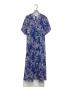 ANAYI (アナイ) フラワープリントワンピース ブルー サイズ:38：7000円