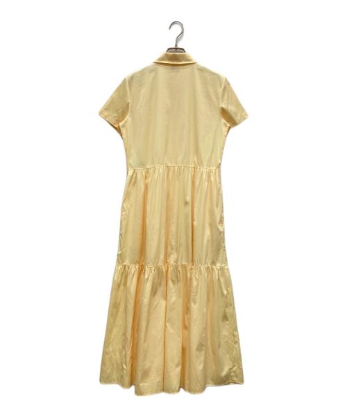 HUGO（ヒューゴ ボス）HUGO (ヒューゴ ボス) シャツワンピース イエロー サイズ:UK6の古着・服飾アイテム