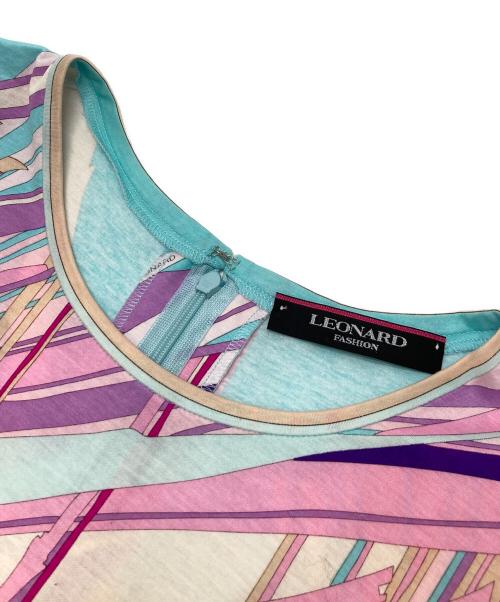 LEONARD（レオナール）LEONARD (レオナール) 半袖カットソー マルチカラー サイズ:38の古着・服飾アイテム