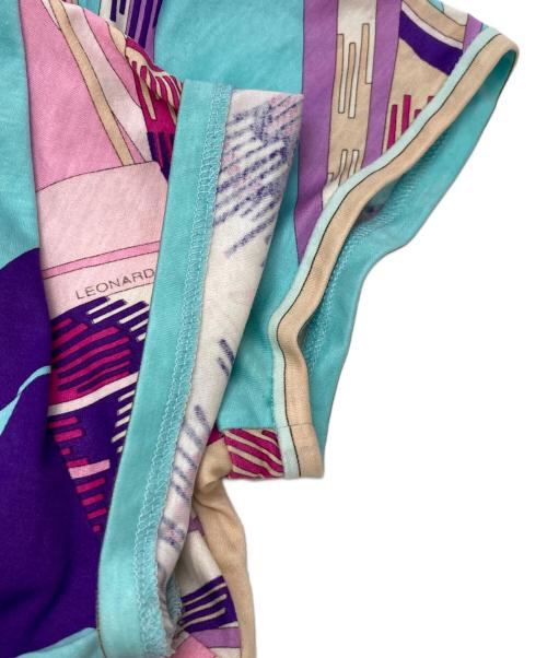 LEONARD（レオナール）LEONARD (レオナール) 半袖カットソー マルチカラー サイズ:38の古着・服飾アイテム