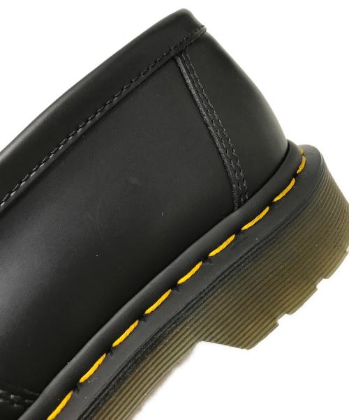 Dr.Martens（ドクターマーチン）Dr.Martens (ドクターマーチン) PENTON FLORAL JACQUARD LOAFERS ブラック×パープル サイズ:25cmの古着・服飾アイテム