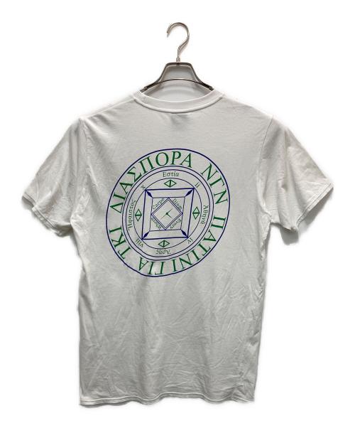UMBRO（アンブロ）UMBRO (アンブロ) Diaspora Skateboards (ディアスポラスケートボードズ) プリントTシャツ ホワイト サイズ:Mの古着・服飾アイテム