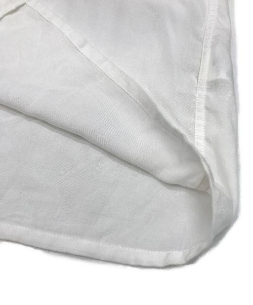 WACKO MARIA（ワコマリア）WACKO MARIA (ワコマリア) TWO TONE 50'S OPEN COLLAR SHIRT ホワイト×ブラウン サイズ:Mの古着・服飾アイテム