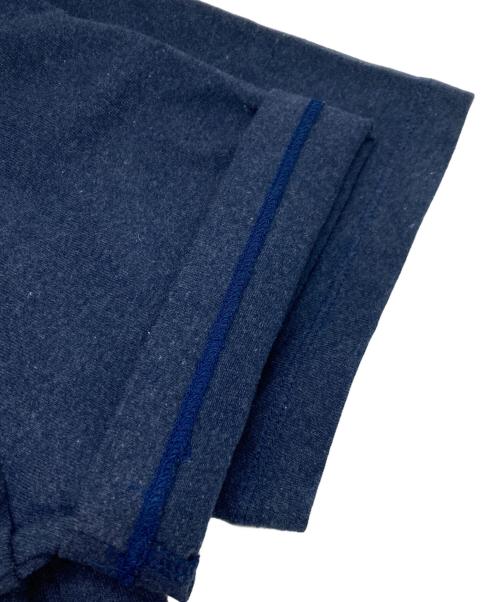 nomiamo（ノミアモ）nomiamo (ノミアモ) コットン クルーネックTシャツ ネイビー サイズ:2 未使用品の古着・服飾アイテム